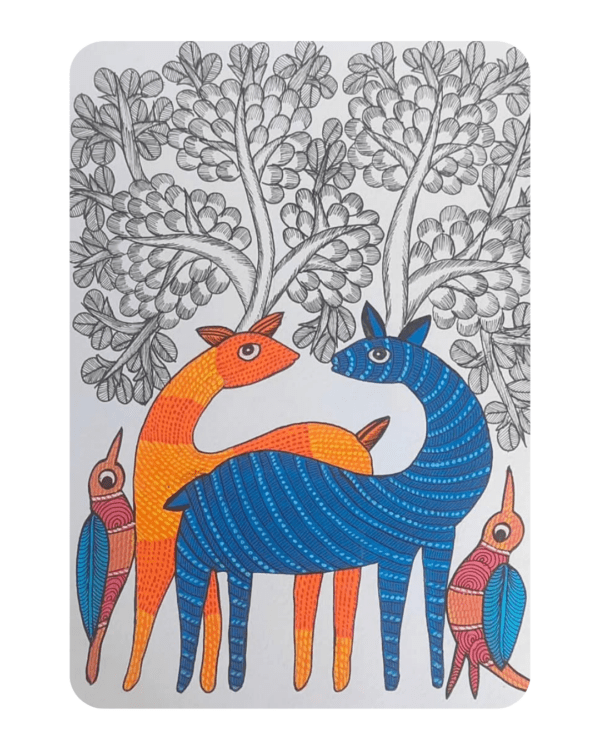 Gond Art (11*15 Size) paper sheet