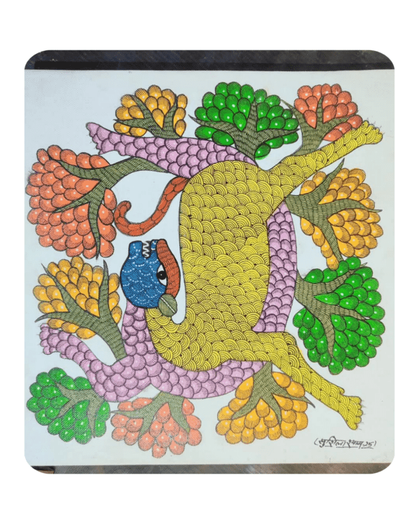 Gond Art (15*15 Size) paper sheet