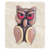 Owl terracotta fridge magnet (75gms)