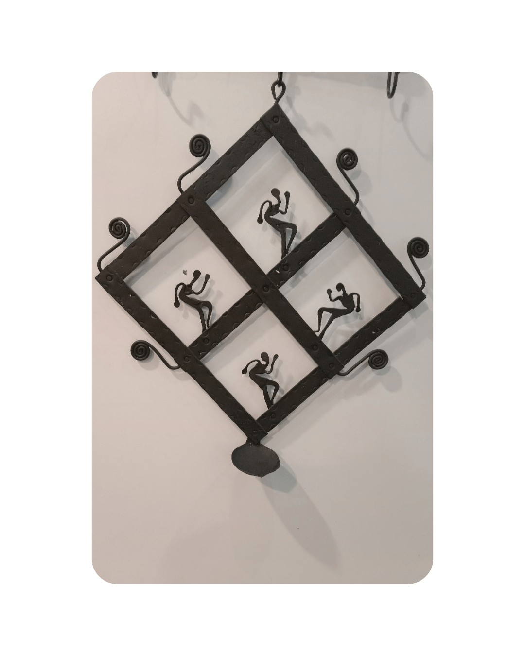 Panel Diya Dhokra Brass Art