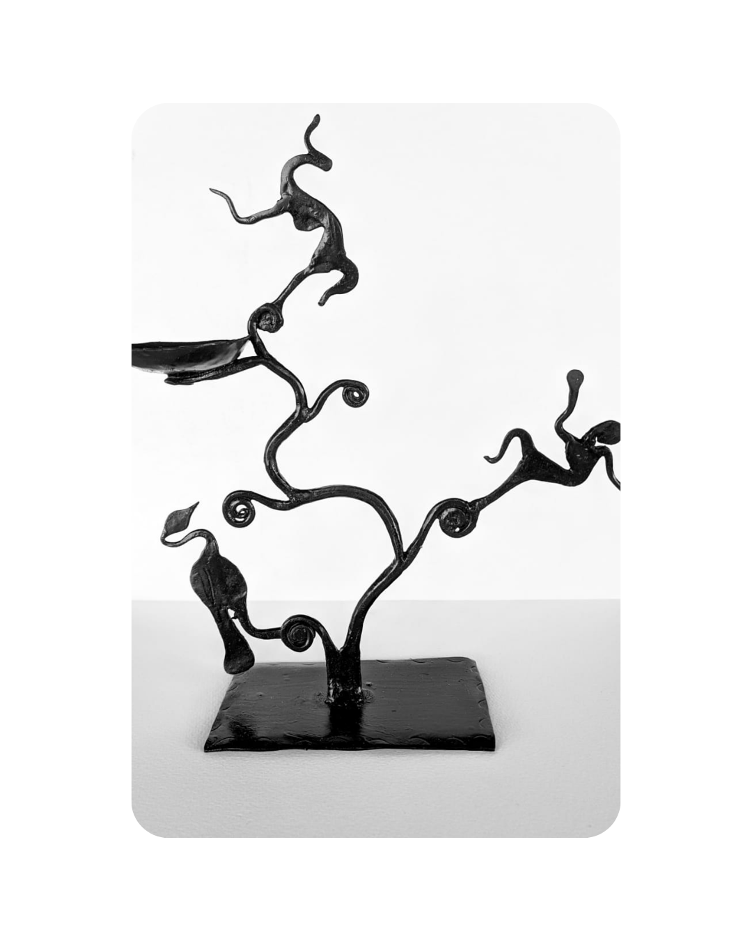 Candle Stand Dhokra Brass Art