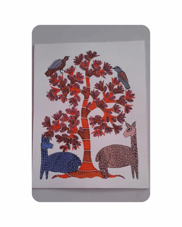 Gond Art (11×15 Size) paper sheet
