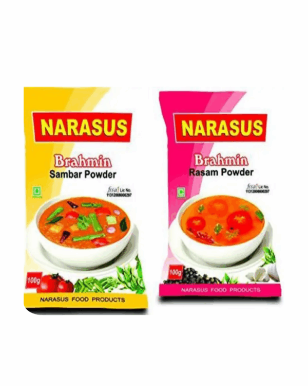 Narasus Sambar & Rasam Powder Combo (400gm)