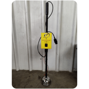 Battery-Powered Mulch Film Hole Maker