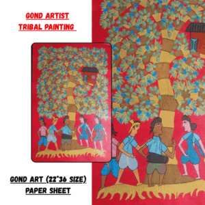 Gond Art (22*36 Size) paper sheet