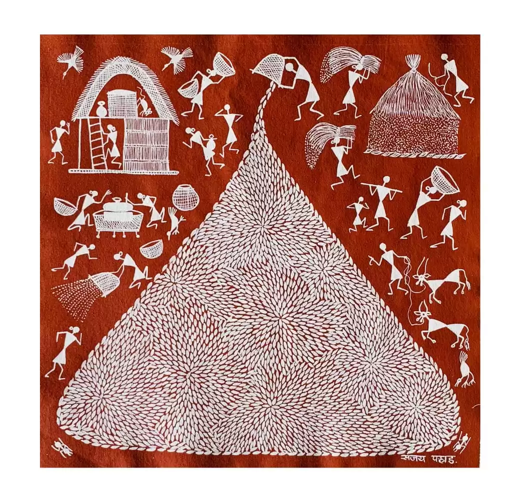 Warli Art 18×24 inches