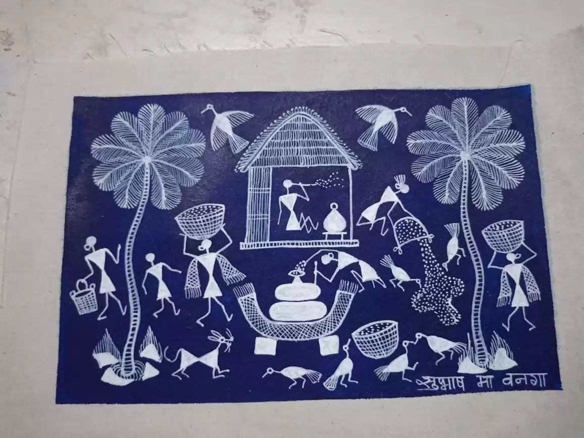 Warli Paintings 6×9 inches