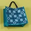 Shopping Jute Bag Blue Color