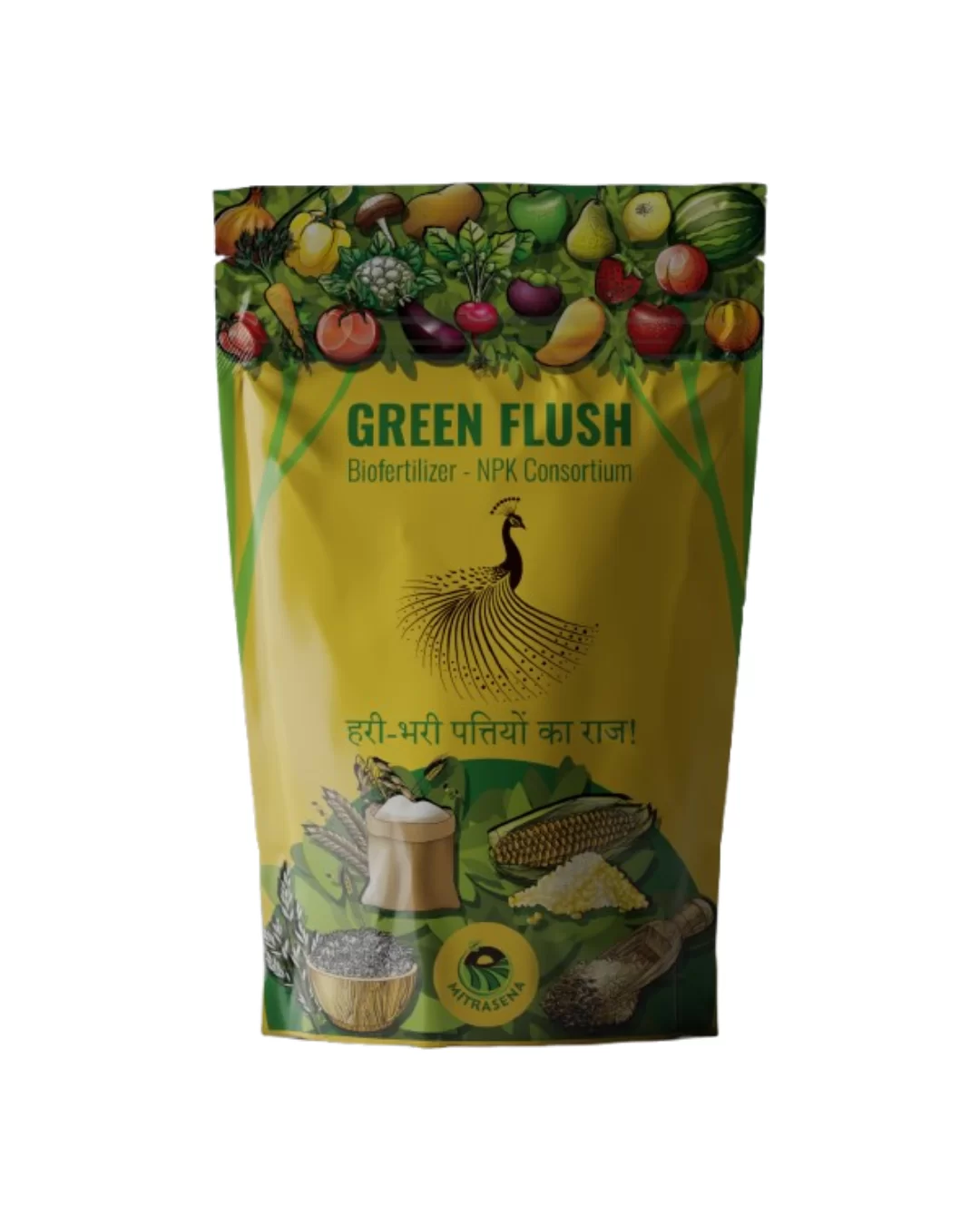 Green Flush Bio Fertilizer NPK Consortium (50 gm)