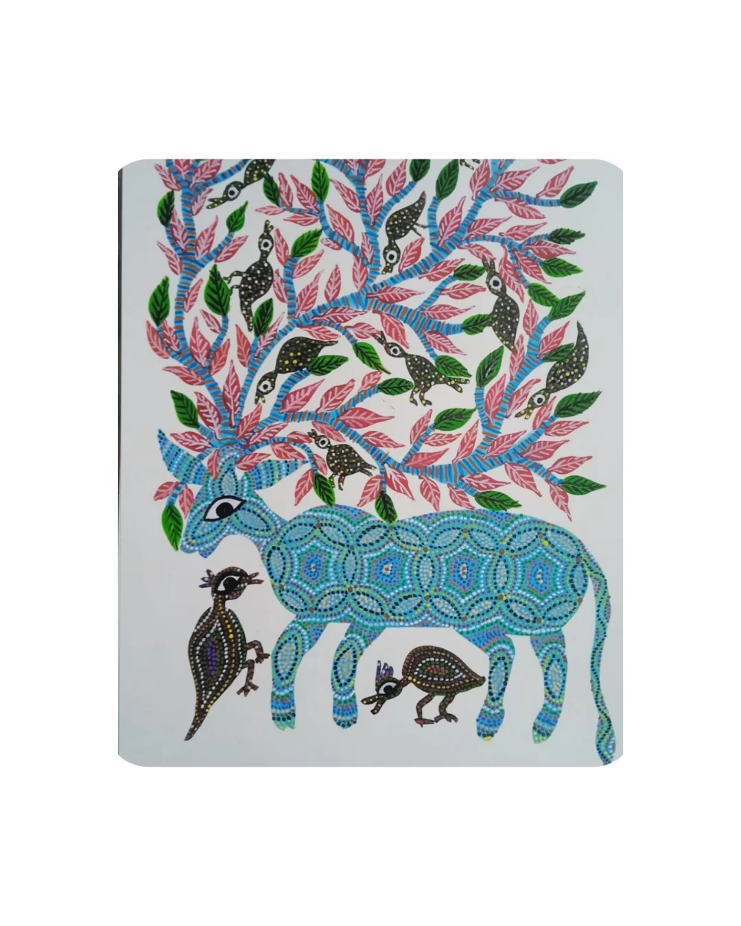 Bhil painting (Size A3) paper sheet