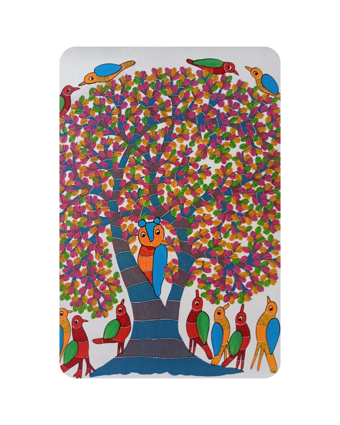 Gond Art (11×15 Size) paper sheet