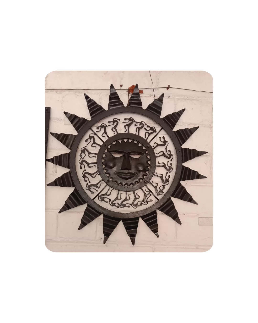 Suraj Wall Hanging Dhokra Brass Art