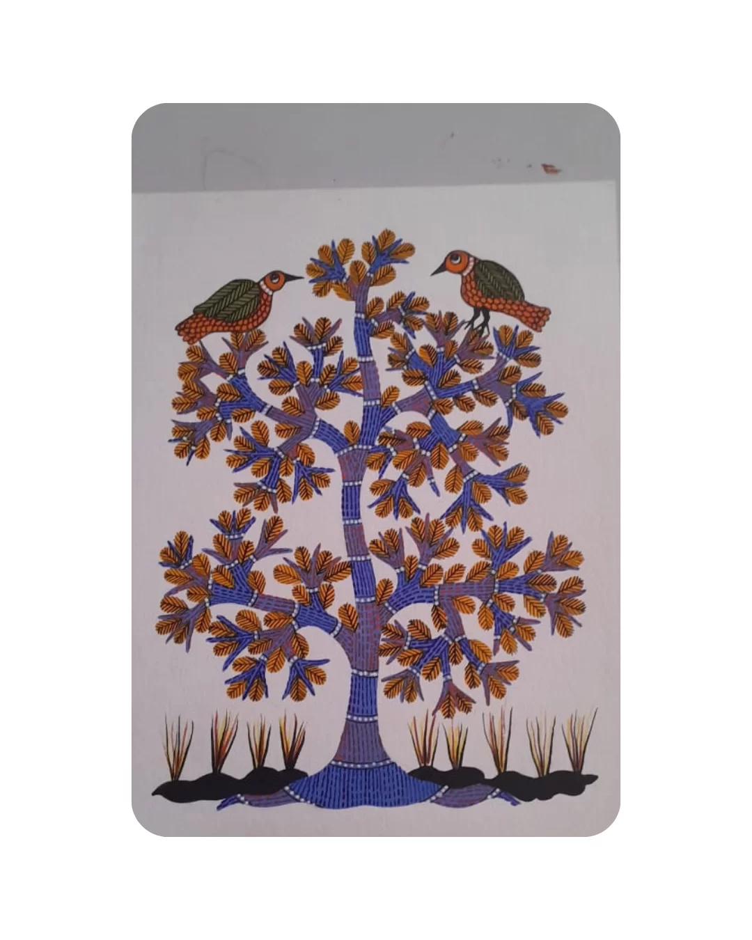 Gond Art (11×15 Size) paper sheet