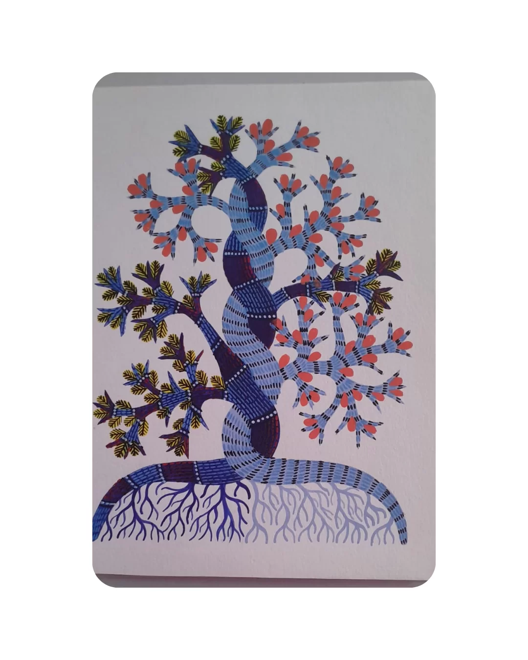 Gond Art (11×15 Size) paper sheet