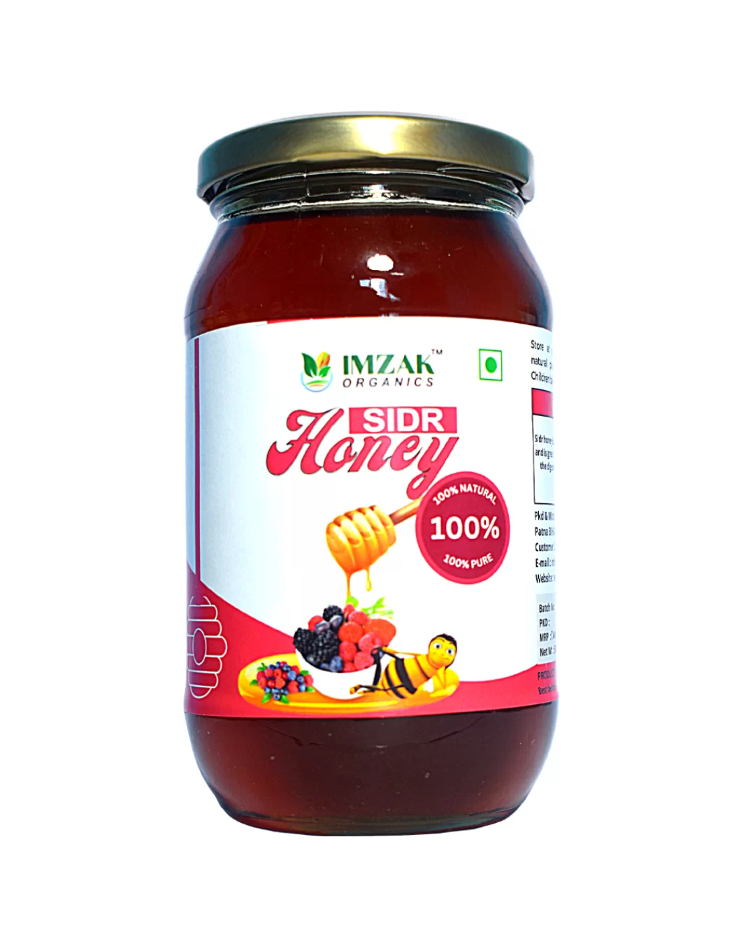 Sidr/Berry Honey Honey-imzak organics (250gm)