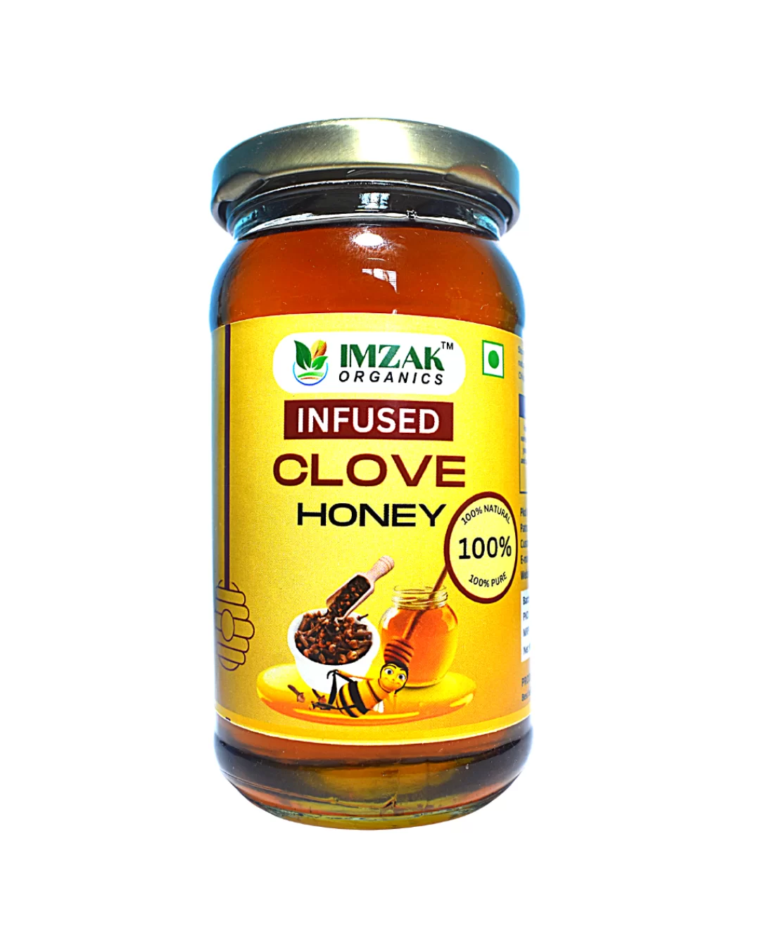 Infused Clove Honey-imzak organics (250gm)