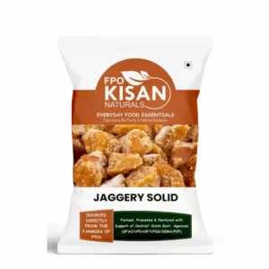 Kisan Natural Jaggery Solid (500gm)