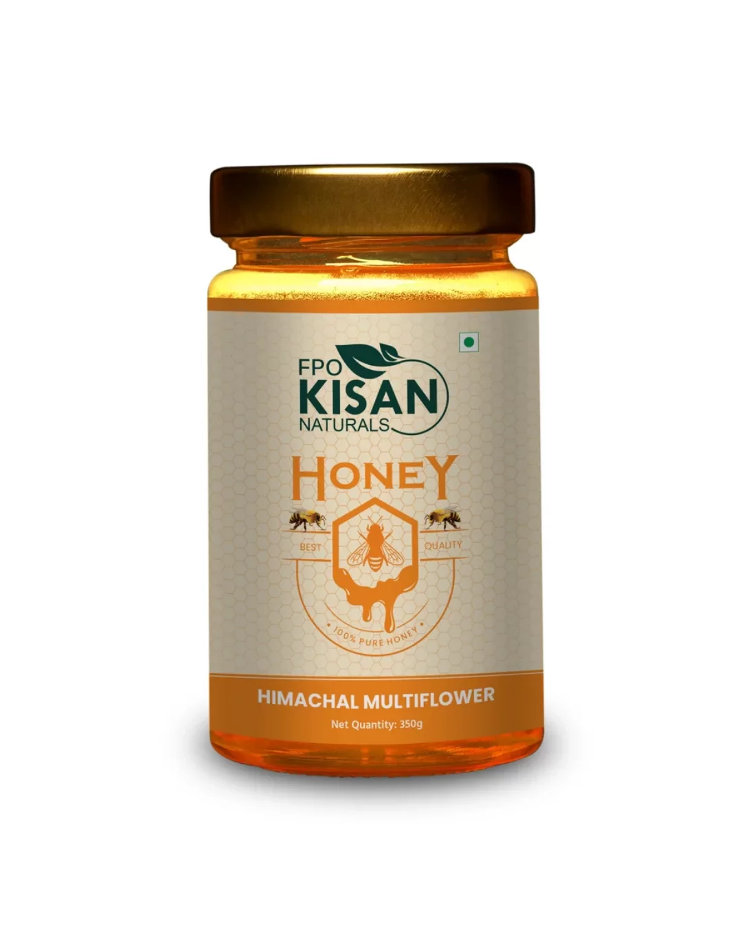 Kisan Natural Honey (350gm)