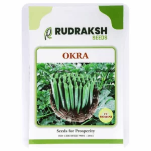 RUDRAKSH F1 ROSHNI OKRA SEEDS (50 gms)