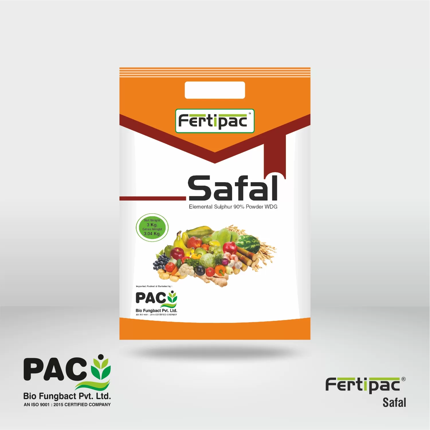 Fertipac safal (sulphur 90% wdg) (3 Kg)