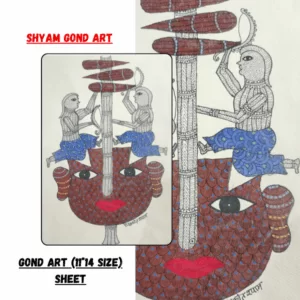 Gond Art (11*14 Size) Sheet