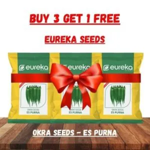 Okra ES Purna – Improved (50gm) | Pack of 3 | Buy 3 Get 1 Free