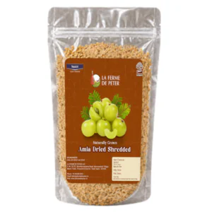 Scheelac Agro La Ferme De Peter Naturally Grown Amla Dried Shredded